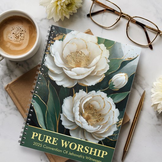 Carnet Pure Worship 2025 Convention JW Spiral Notebook
