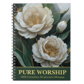 Carnet Pure Worship 2025 Convention JW Spiral Notebook (Devant)