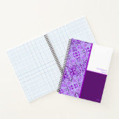 Carnet Purple Butterflies Custom Notebook (Intérieur)