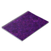 Carnet Purple confeti (Côté gauche)