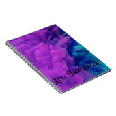 Carnet Purple et Blue Digital Smoke (Côté Droit)