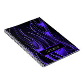 Carnet Purple Flames (Côté Droit)