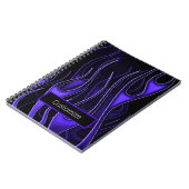 Carnet Purple Flames (Côté gauche)