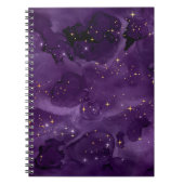 Carnet Purple Galaxy Series Design 8 (Devant)
