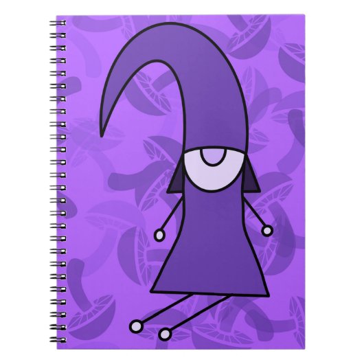 Carnet Purple Gnome (Devant)