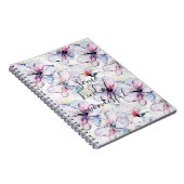 Carnet Purple Island Flowers (Côté Droit)