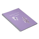 Carnet Purple Lavender Butterfly (Côté Droit)