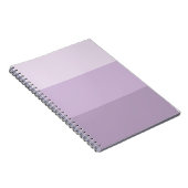 Carnet Purple Ombre rayé (Côté Droit)