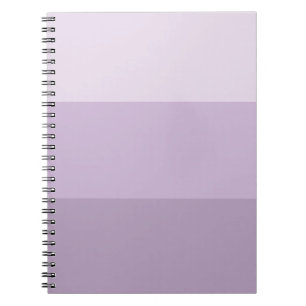 Carnet Purple Ombre rayé