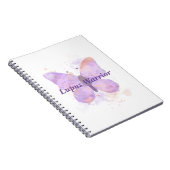 Carnet Purple papillon Lupus guerrier (Côté Droit)