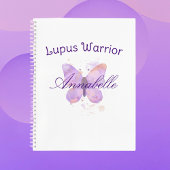 Carnet Purple papillon Lupus guerrier