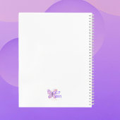 Carnet Purple papillon Lupus guerrier