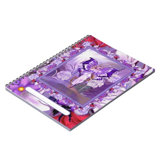 Carnet Purple Sun Fairy (Côté gauche)