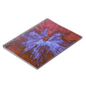 Carnet Purple sur Red Painball (Côté gauche)