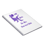 Carnet Purple Trex le Boss Dino (Côté Droit)