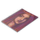 Carnet Purple Voile Est Orientale Portrait Peinture (Côté gauche)