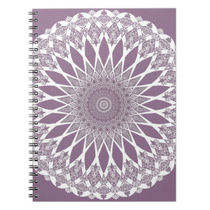 Carnet Purple Wisteria Tristy Mandala