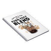 Carnet Purr-fect Blend : Cat and Coffee Art for Pet Lover (Côté Droit)