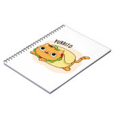 Carnet Purrito Chat Drôle Burrito Punison (Côté gauche)