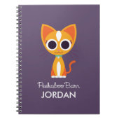 Carnet Purrl le chat (Devant)