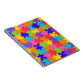 Carnet Puzzle coloré (Côté Droit)