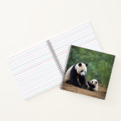 Carnet Puzzle de Panda Maman et Bébé (Intérieur)