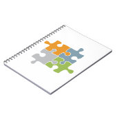 Carnet Puzzle de travail d'équipe (Côté gauche)