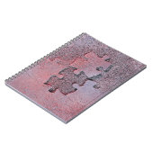Carnet Puzzle rose pour le mois de Sensibilisation sur l'
