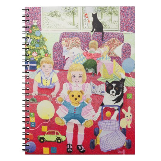 Carnet Pyjamas de Noël du nounours (Devant)