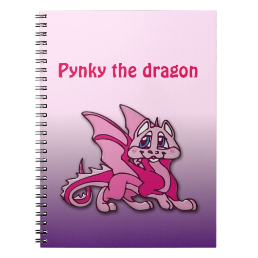 Carnet Pynky le dragon (Devant)