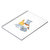 Carnet Pyramide des chats - Groupe de chats (Côté gauche)
