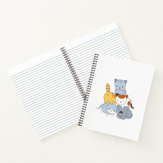 Carnet Pyramide des chats - Groupe de chats (Intérieur)