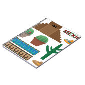 Carnet pyramide mexicaine (Côté gauche)
