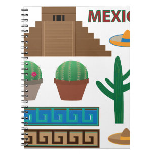 Carnet pyramide mexicaine