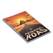 Carnet Pyramides de la route du coucher de soleil Égypte (Côté Droit)