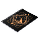 Carnet Pyramides égyptiennes Camions Anubis Horus Géométr (Côté gauche)