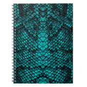 Carnet Python Skin : Conception Motif de serpent (Devant)