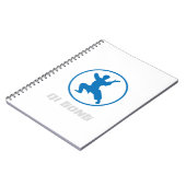 Carnet Qigong Martial Arts Design (Côté gauche)