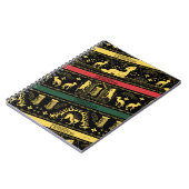 Carnet Qilin Layered Pattern (Côté gauche)