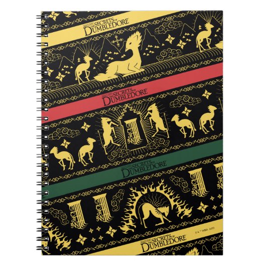 Carnet Qilin Layered Pattern (Devant)