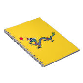 Carnet Qing Dynasty China Flag (Côté Droit)