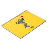 Carnet Qing Dynasty China Flag (Côté gauche)