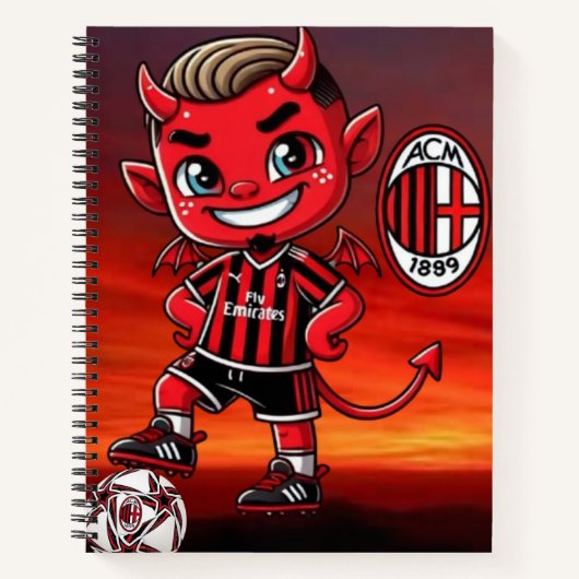 Carnet Quaderno Milan (Devant)