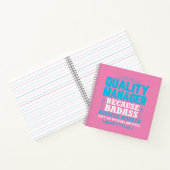 Carnet Qualité Manager, Devis Funny Quality Manager (Intérieur)