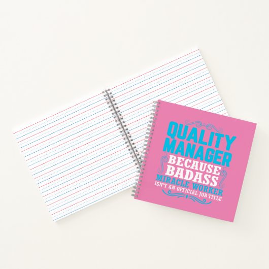 Carnet Qualité Manager, Devis Funny Quality Manager (Intérieur)