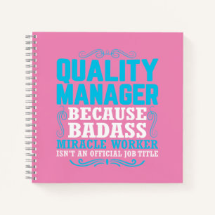 Carnet Qualité Manager, Devis Funny Quality Manager
