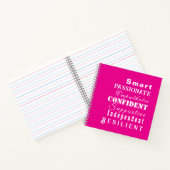Carnet Qualités des grandes femmes, Hot Pink Inspirationa (Intérieur)