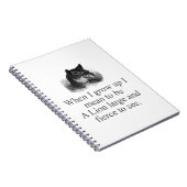 Carnet Quand Je Crois, Je Veux Dire Être (Côté Droit)