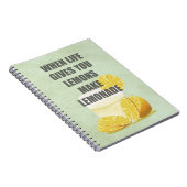 Carnet Quand la vie vous donne des citrons, faites des ci (Côté Droit)