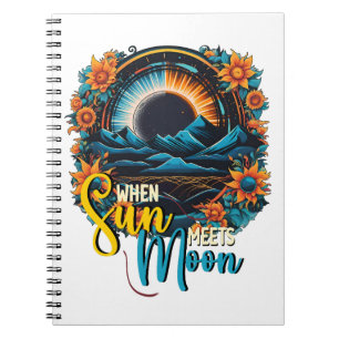 Carnet Quand le soleil rencontre la lune, l'éclipse cosmi